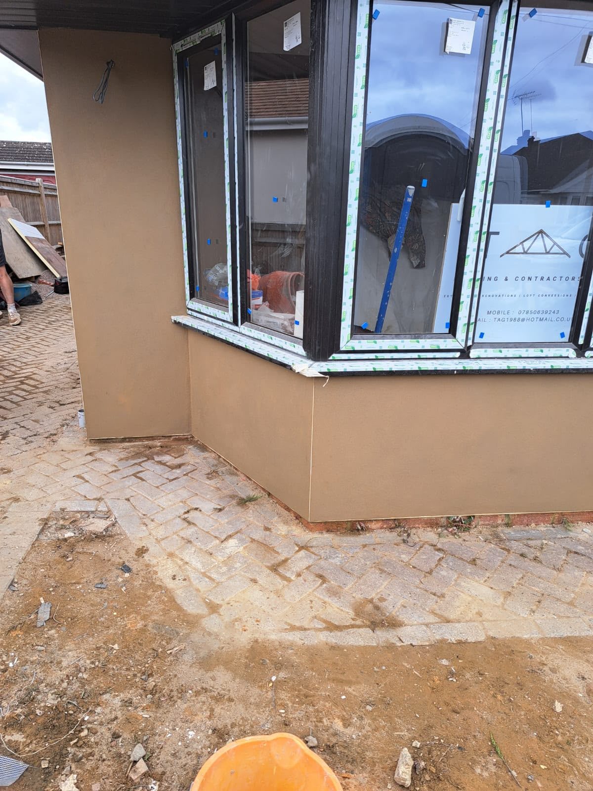 External render to a new extension bay, BN1 Property Solutions, Sussex