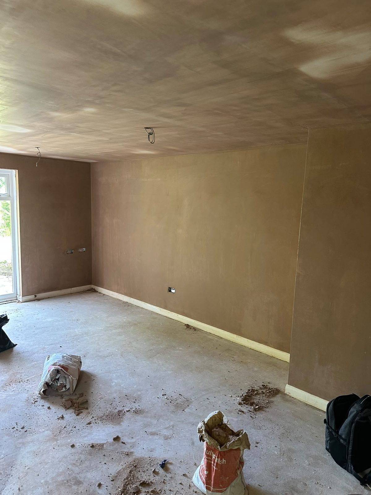 Room skimmed to a flat, ready-to-paint finish, BN1 Property Solutions, Sussex